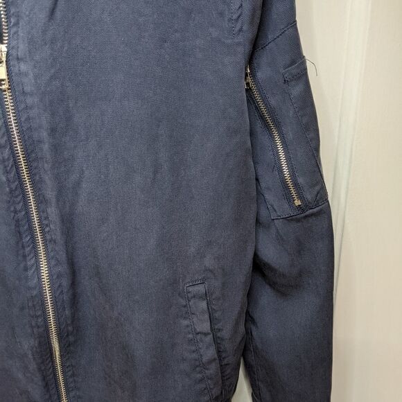 Harlowe & Graham Navy & black little zip-up - Picture 3 of 8